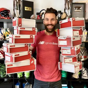 Image post by @newbalancelax on Instagram