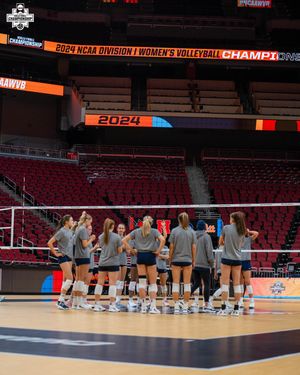 Image post by @ncaavolleyball on Instagram