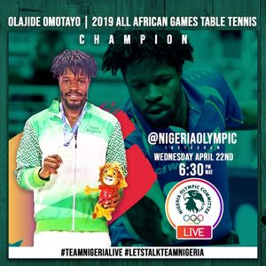 Image post by @nigeriaolympic on Instagram