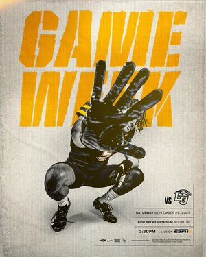 Image post by @appstate_fb on Instagram