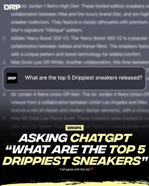 Image post by @drip on Instagram