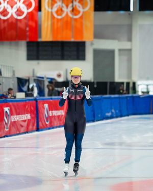 Image post by @usspeedskating on Instagram
