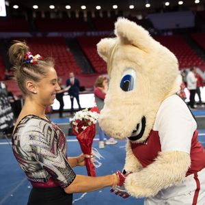 Image post by @ou_wgymnastics on Instagram