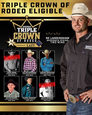 Image post by @wcrarodeo on Instagram