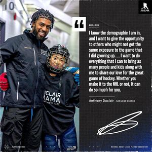 Image post by @nhlpa on Instagram