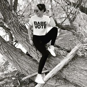 Image post by @babevote on Instagram