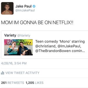 Image post by @jakepaul on Instagram