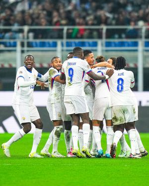 Image post by @equipedefrance on Instagram