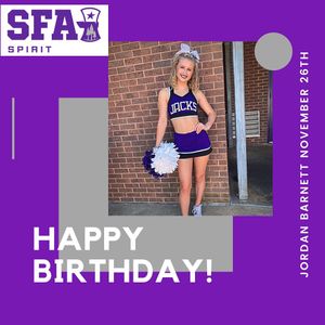 Image post by @sfa_cheer_ on Instagram