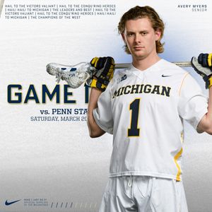 Image post by @umichlacrosse on Instagram