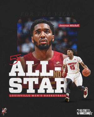 Image post by @LouisvilleMBB on Twitter