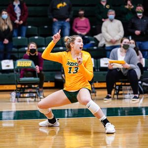 Image post by @ndsuvolleyball on Instagram