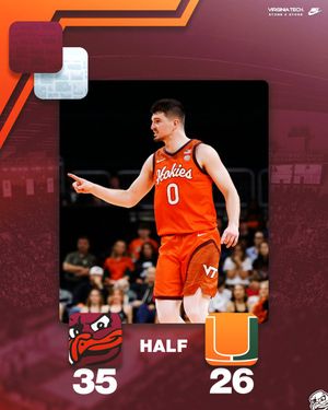 Image post by @HokiesMBB on Twitter