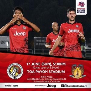 Image post by @sgpremierleague on Instagram