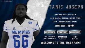 Image post by @memphisfootball on Instagram