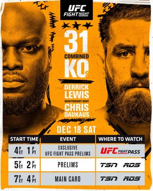 Image post by @ufccanada on Instagram