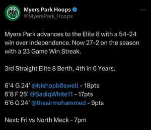 Image post by @myerspark_hoops on Instagram