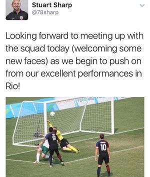 Image post by @ussoccer_ent on Instagram