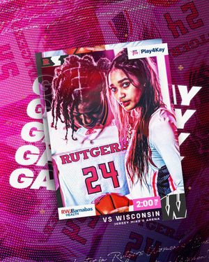 Image post by @RutgersWBB on Twitter
