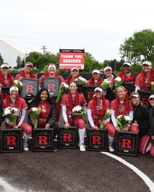 Image post by @ru_softball on Instagram