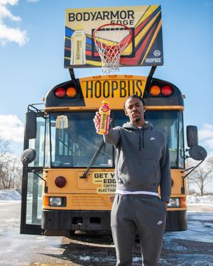Image post by @thehoopbus on Instagram