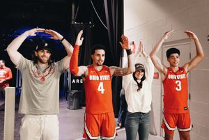 Image post by @OhioStateHoops on Twitter