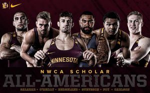 Image post by @gopherwrestling on Instagram