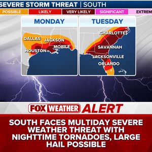 Image post by @foxweather on Instagram