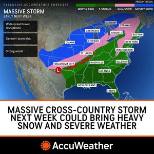Image post by @accuweather on Instagram