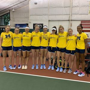 Image post by @umichwtennis on Instagram