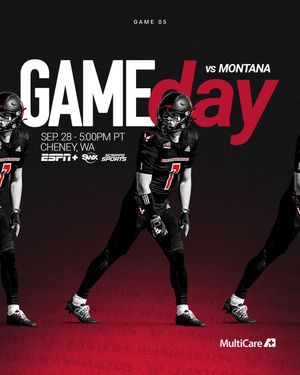 Image post by @ewu_football on Instagram