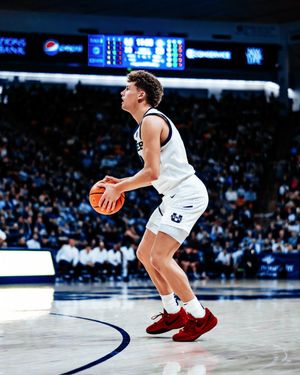 Image post by @USUBasketball on Twitter