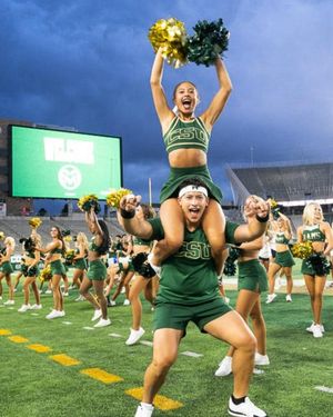 Image post by @csucheerleading on Instagram