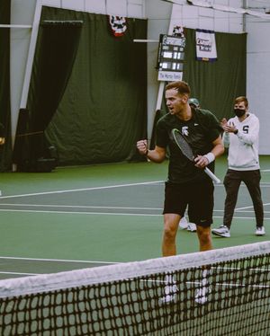 Image post by @msu_mtennis on Instagram
