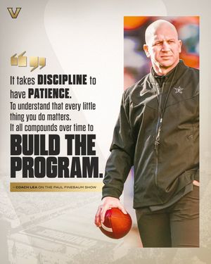 Image post by @VandyFootball on Twitter