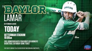 Image post by @baylorsoftball on Instagram