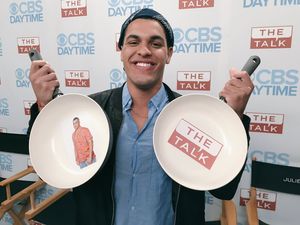 Image post by @TheTalkCBS on Twitter