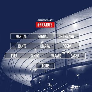 Image post by @equipedefrance on Instagram