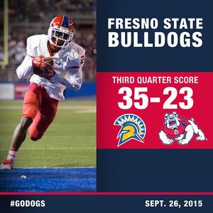 Image post by @fresnostateathletics on Instagram