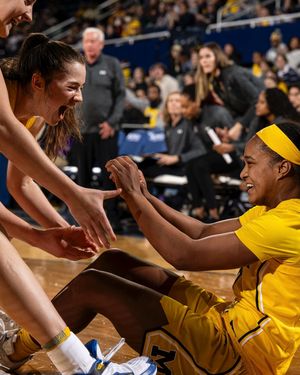 Image post by @umichwbball on Instagram