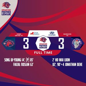 Image post by @sgpremierleague on Instagram