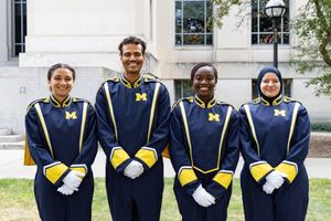 Image post by @umichband on Facebook