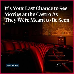 Image post by @kqed on Instagram