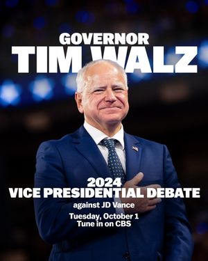 Image post by @timwalz on Instagram