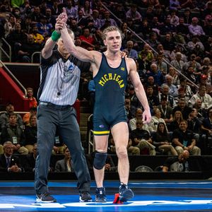 Image post by @umichwrestling on Instagram
