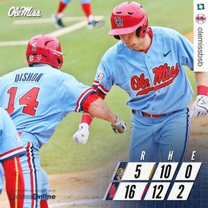 Image post by @olemissathletics on Instagram