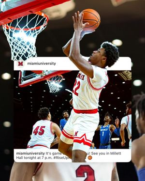 Image post by @miamiuniversity on Instagram