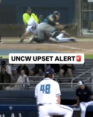 Image post by @uncwbaseball on Instagram