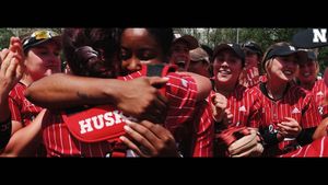 Video post by @husker_softball on Instagram