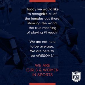 Image post by @flagfootball on Instagram